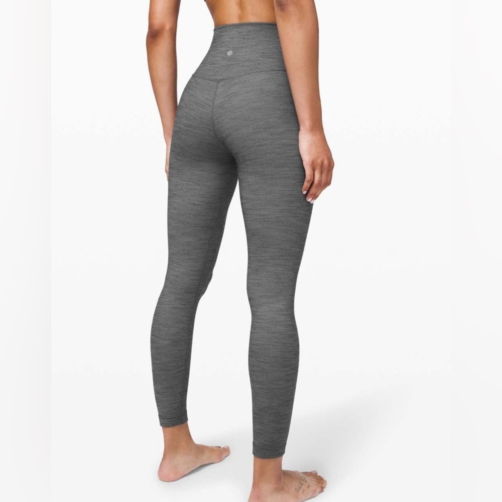 Lululemon Align Pant II 25" in Mini Heathered Herringbone- ✨FLAWED✨ - Picture 2 of 9